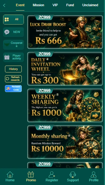 Zc999 game apk rewards and promotions