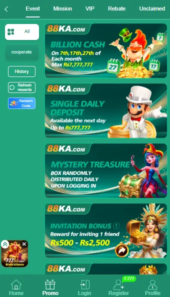 88ka game apk rewards and bonuses