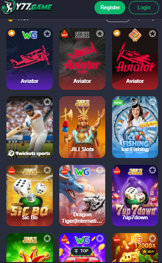 Y77 game apk rewards