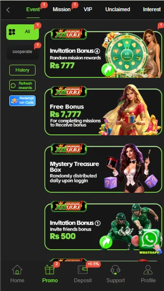 Xd777 game apk rewards and promotions