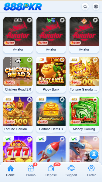 888pkr game catogries